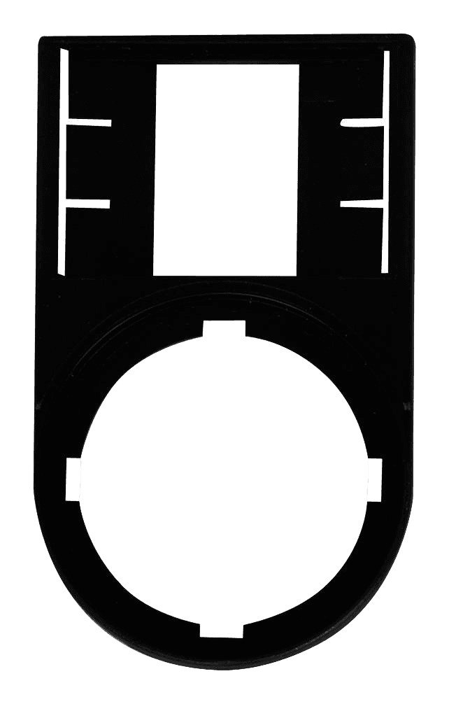 Eaton M22S-ST-X - musta kilvenpidin M22-painikkeille