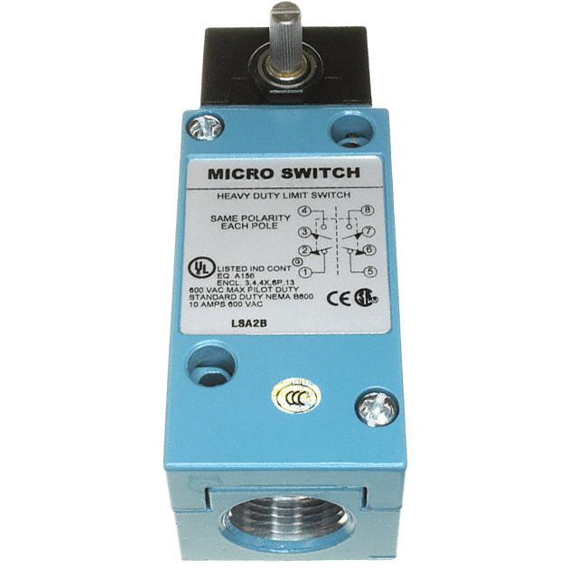 Honeywell LSA2B HDLS - pistokantainen sivukiertoinen rajakytkin