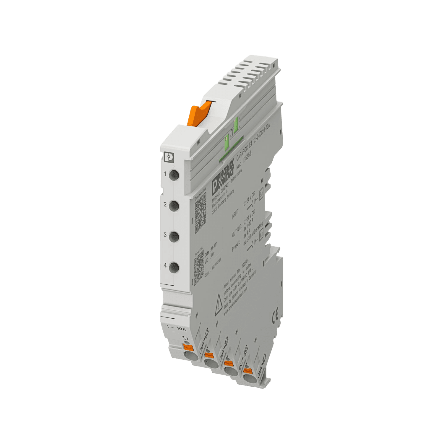 Phoenix Contact 1115658 CAPAROC E4 - nelikanavainen elektroninen johdonsuoja