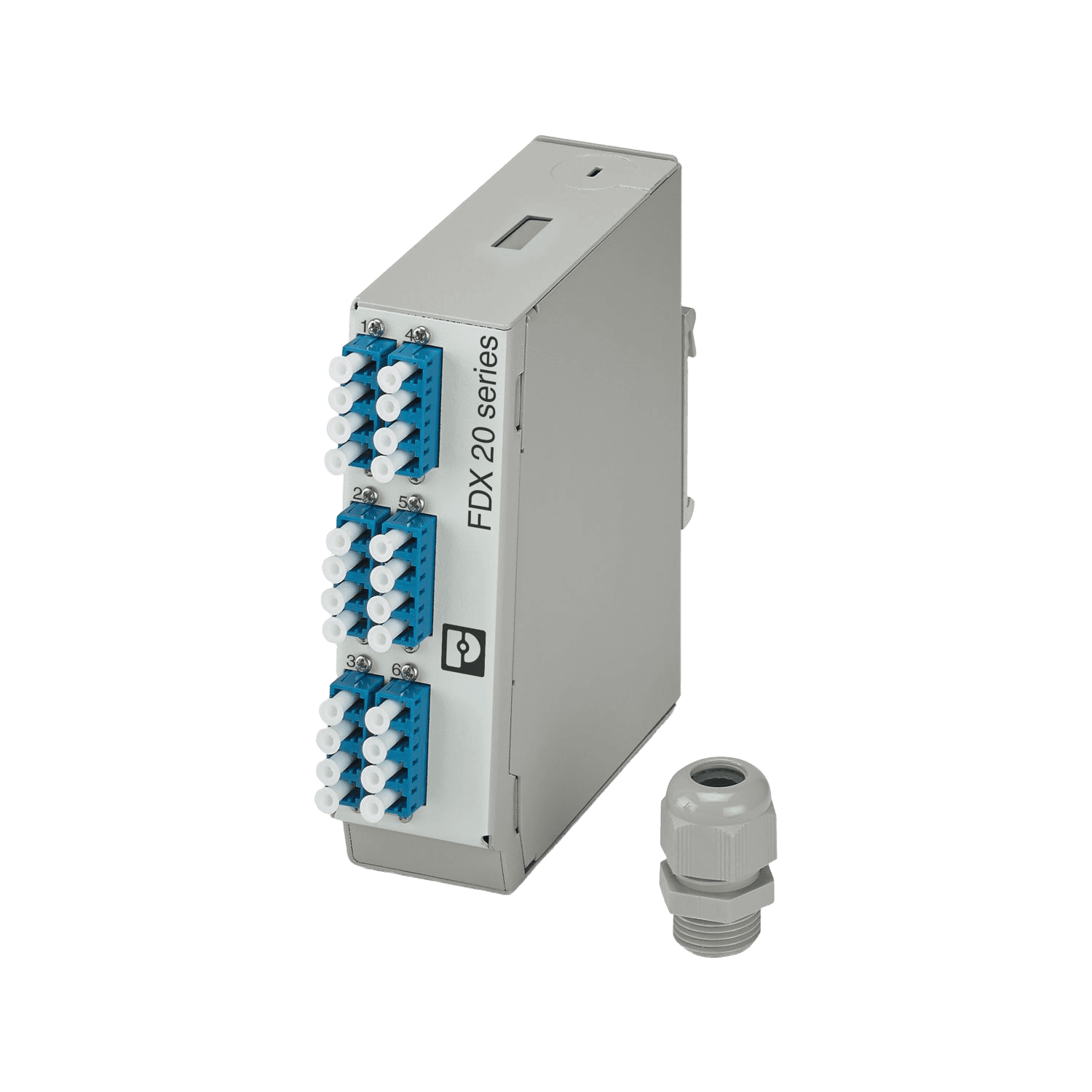Phoenix Contact FOC-FDX20-PP-LCQ6-OSP-PT9 valokuidun jakorasia