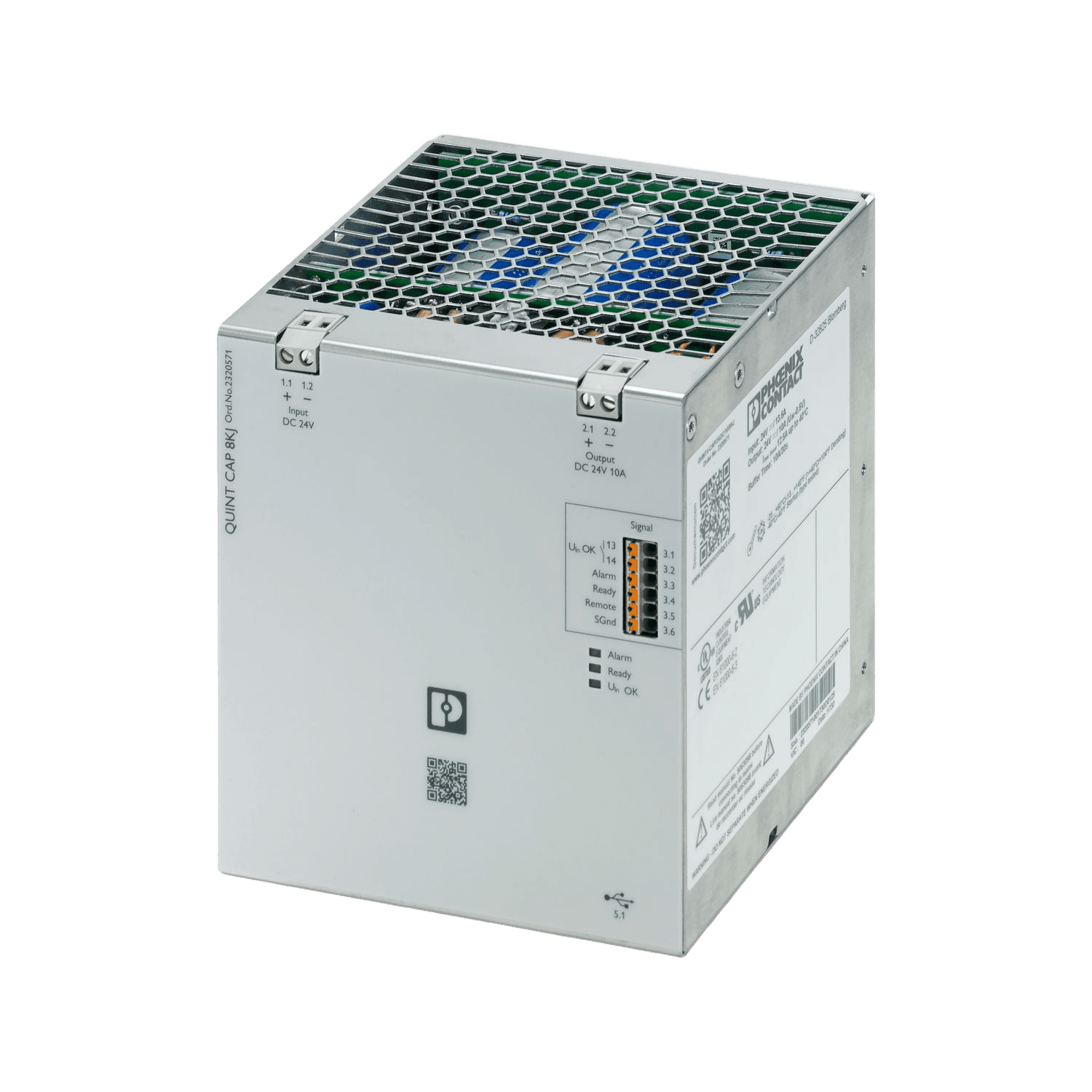 Phoenix Contact QUINT4-CAP/24DC/10/8KJ DC UPS component, product image 1