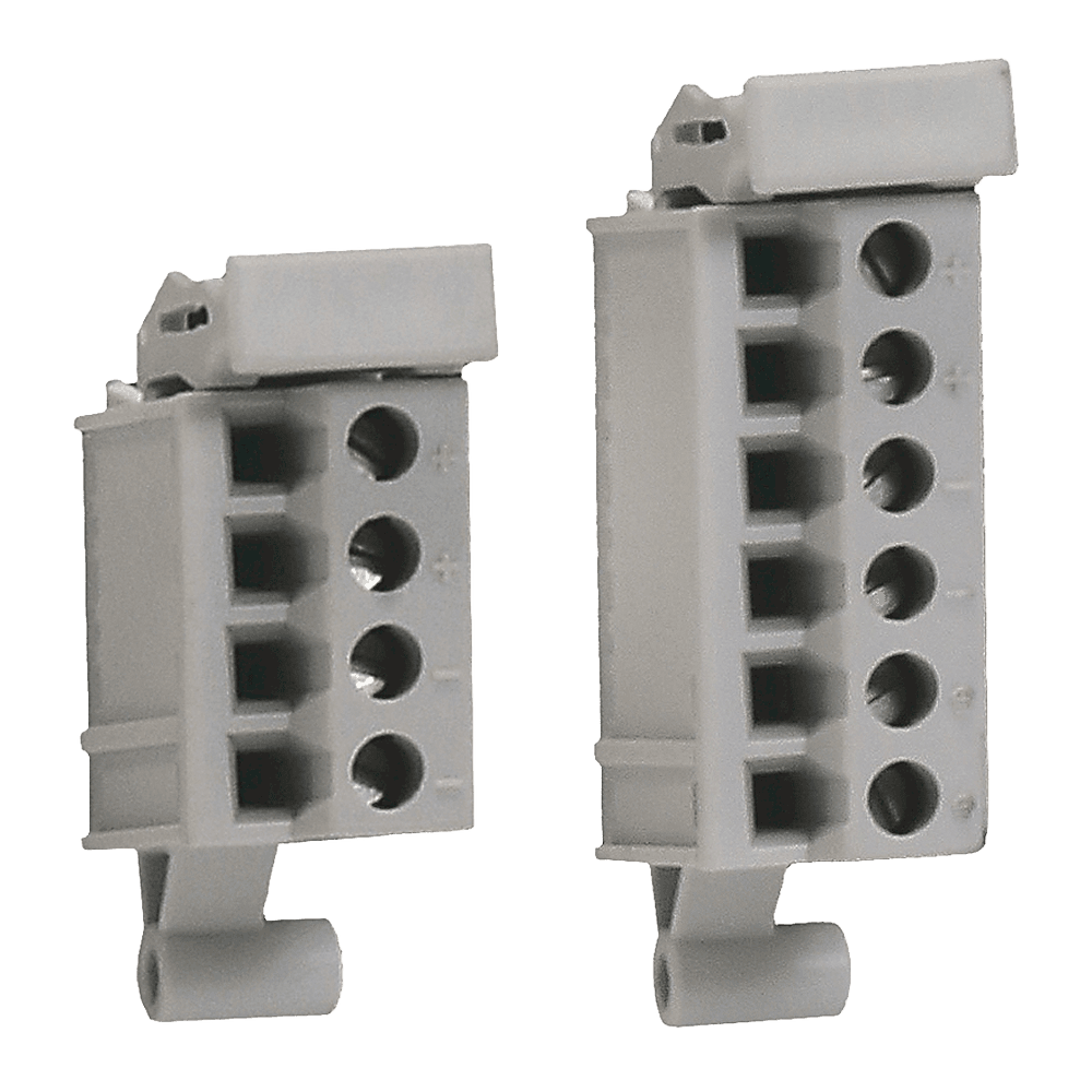 5069-RTB64-SPRING | removable terminal block; termination technology: Spring clamp; terminal-block composition: 4-pin and 6-pin power RTBs; voltage rating, maximum: 300 V AC, product image 1