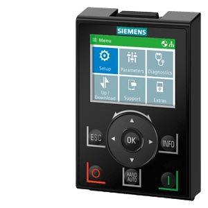 Siemens 6SL3255-0AA00-4JA2 taajuusmuuttajan käyttöpaneeli, tuotekuva 1