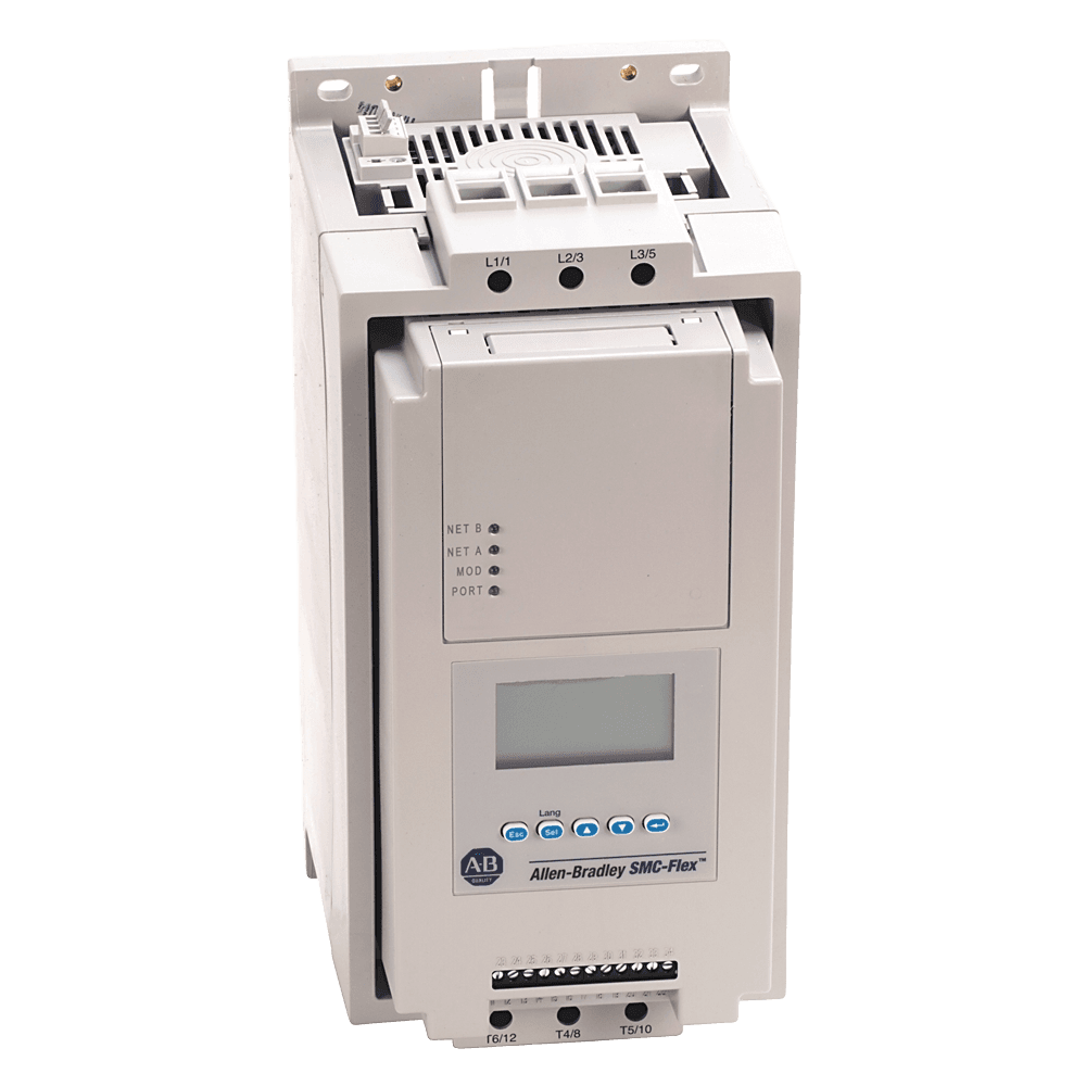 150-F60NBR | puolijohdepehmokäynnistin; dokumentoitu jännite: 460 V AC; ohjain Rating: 60 A 10-40Hp @ 460 V AC; ohjausjännite: 24 V AC/DC, tuotekuva 1