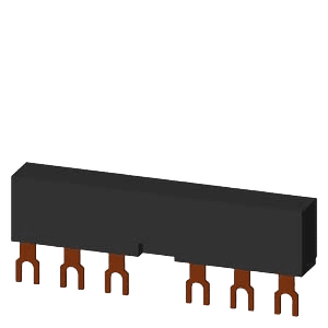 Siemens SIRIUS 3RV1915-2AB three-phase busbar, product image 1