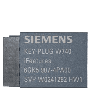 Siemens SCALANCE 6GK5907-4PA00 network-device KEY-PLUG memory module, product image 1