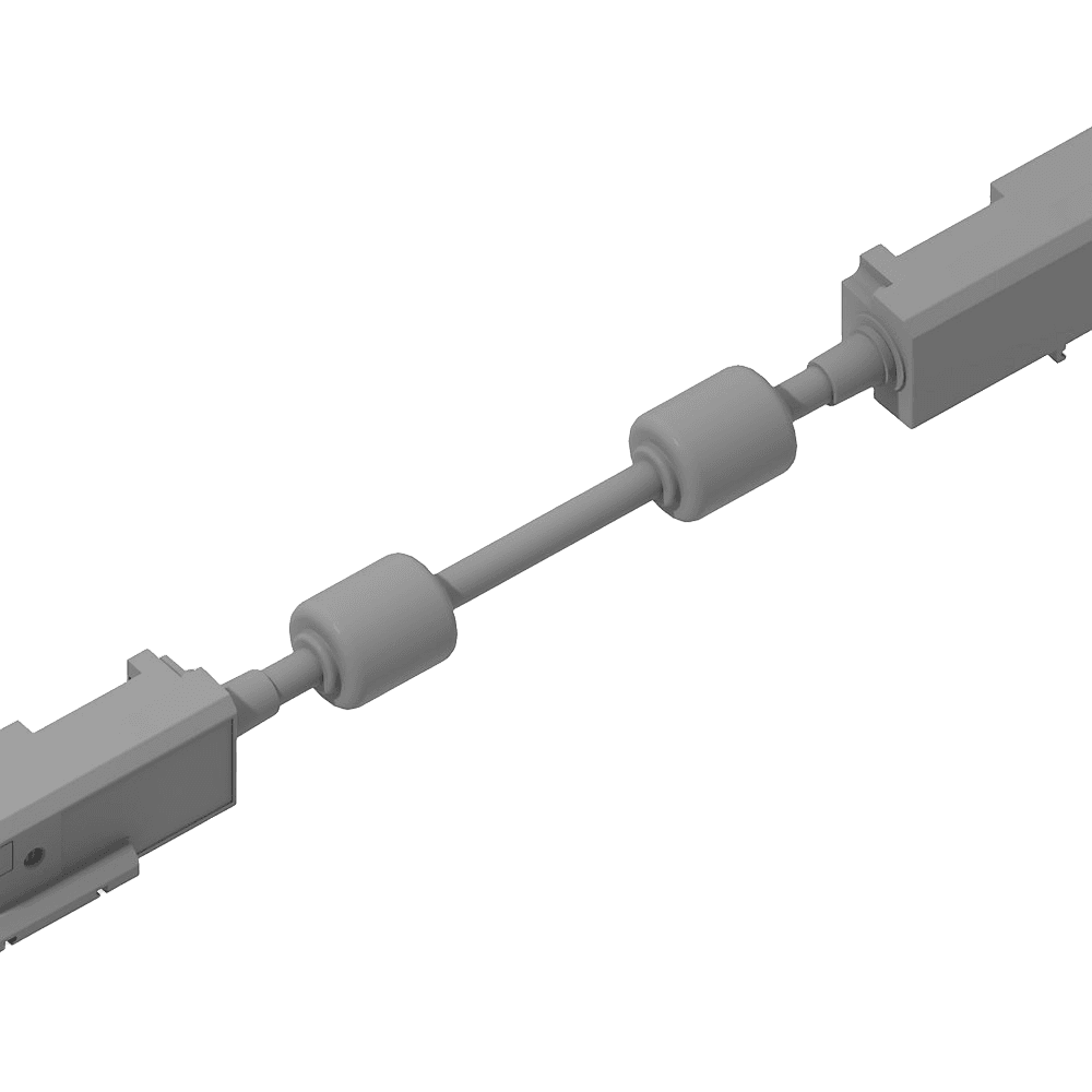 5094-CE10 | I/O interconnect cable; cable length: 1.0 m (3.3 ft); weight, approximate: 497 g (17.5 oz); minimum cable bend radius: 50 mm (2 in), product image 1