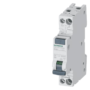Siemens 5SV1313-7KK06 residual-current circuit breaker with overcurrent protection (RCBO), product image 1