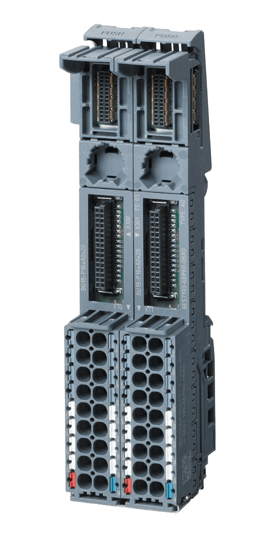 Siemens 6ES7193-6BP60-0BA0 ET 200SP double BaseUnit, product image 1
