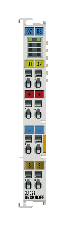 EL4022 | analog output module; number of outputs: 2; signal current: 4…20 mA; resolution: 12 bit, product image 1