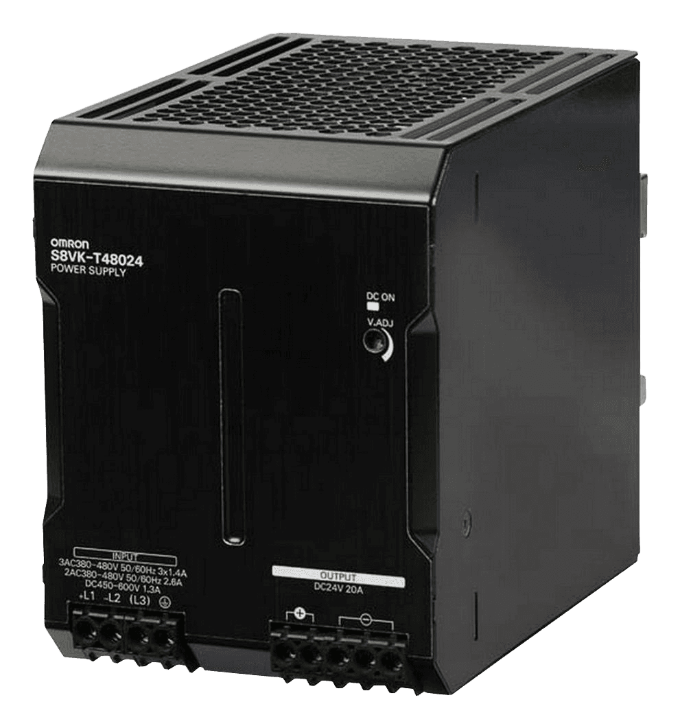 OMRON S8VK-T48024 480 W 24 V DC power supply, product image 1