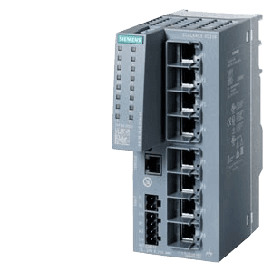 Siemens SCALANCE 6GK5208-0BA00-2AC2 industrial Ethernet switch, product image 1