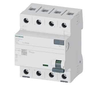 Siemens 5SV3344-6 vikavirtakytkin, tuotekuva 1