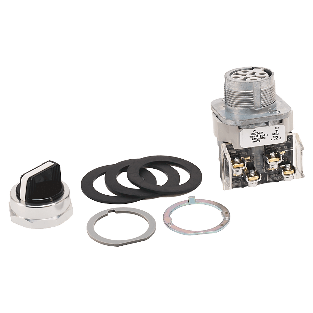 800T-H2A | selector switch; physical size: 30 mm; enclosure rating: Type 4/13; switch positions: 2, product image 1
