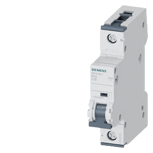 Siemens 5SY4110-7 johdonsuojakatkaisija, tuotekuva 1