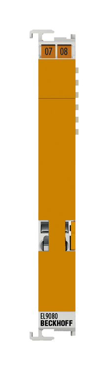 EL9080 | potential-separation terminal; technology: separation terminal; network protocol: EtherCAT; documented voltage: 230 V AC, product image 1