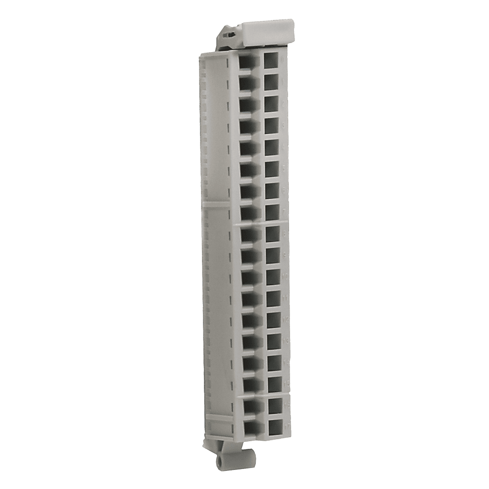 5069-RTB18-SPRING | removable terminal block; termination technology: Spring clamp; number of terminals: 18; voltage rating, maximum: 300 V AC, product image 1