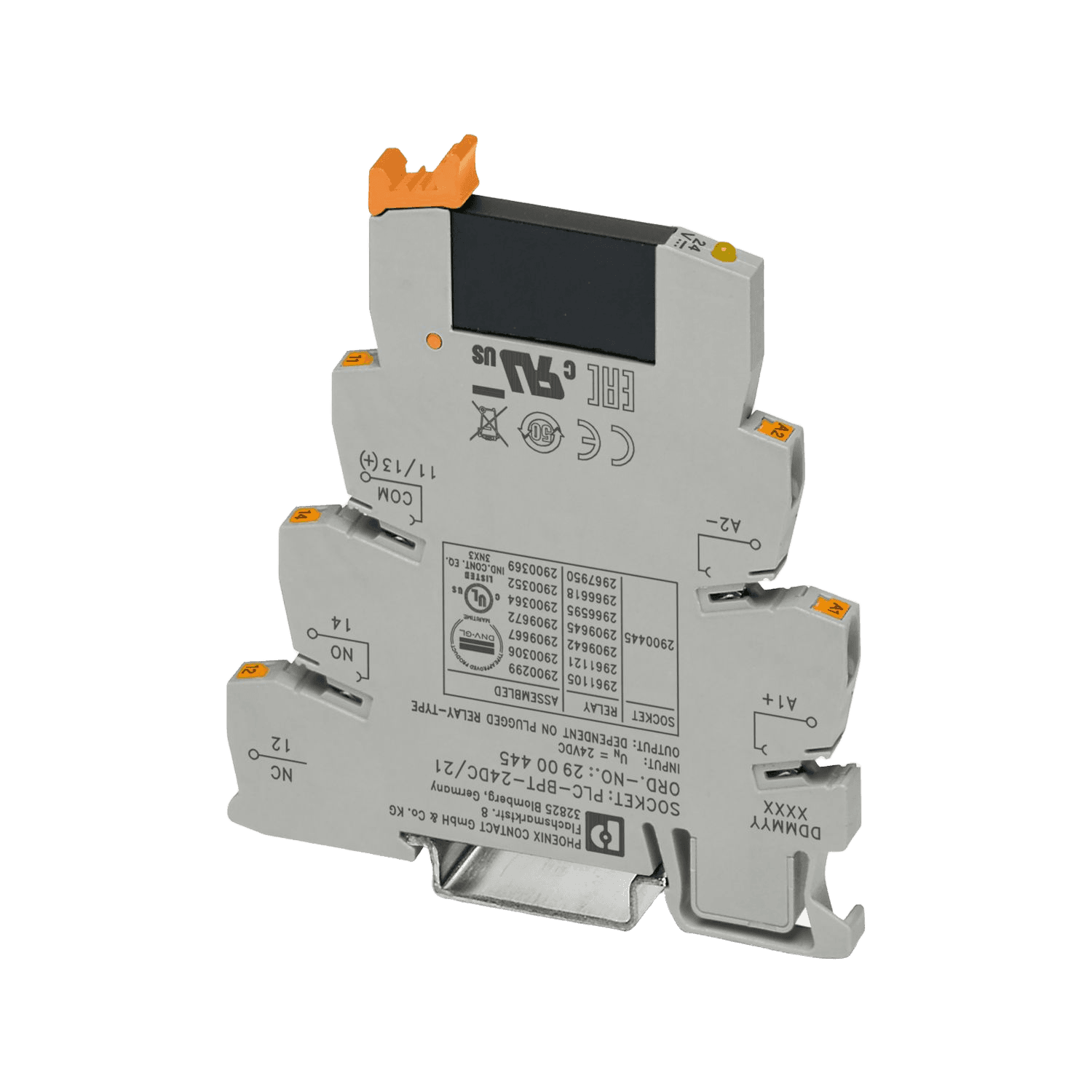 Phoenix Contact PLC-OPT- 24DC/230AC/1 puolijohderelemoduuli, tuotekuva 1