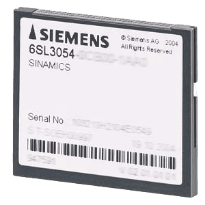 Siemens 6SL3054-0FB11-1BA0 SINAMICS CompactFlash card, product image 1