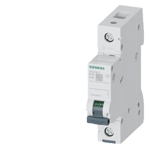 Siemens 5SL6110-7 miniature circuit breaker, product image 1
