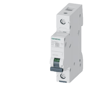 Siemens 5SL6106-7 miniature circuit breaker, product image 1