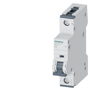 Siemens 5SY4102-7 miniature circuit breaker, product image 1