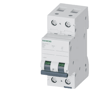 Siemens 5SL4206-7 miniature circuit breaker, product image 1