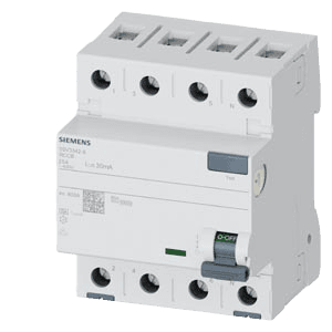 Siemens 5SV3342-6 vikavirtakytkin, tuotekuva 1