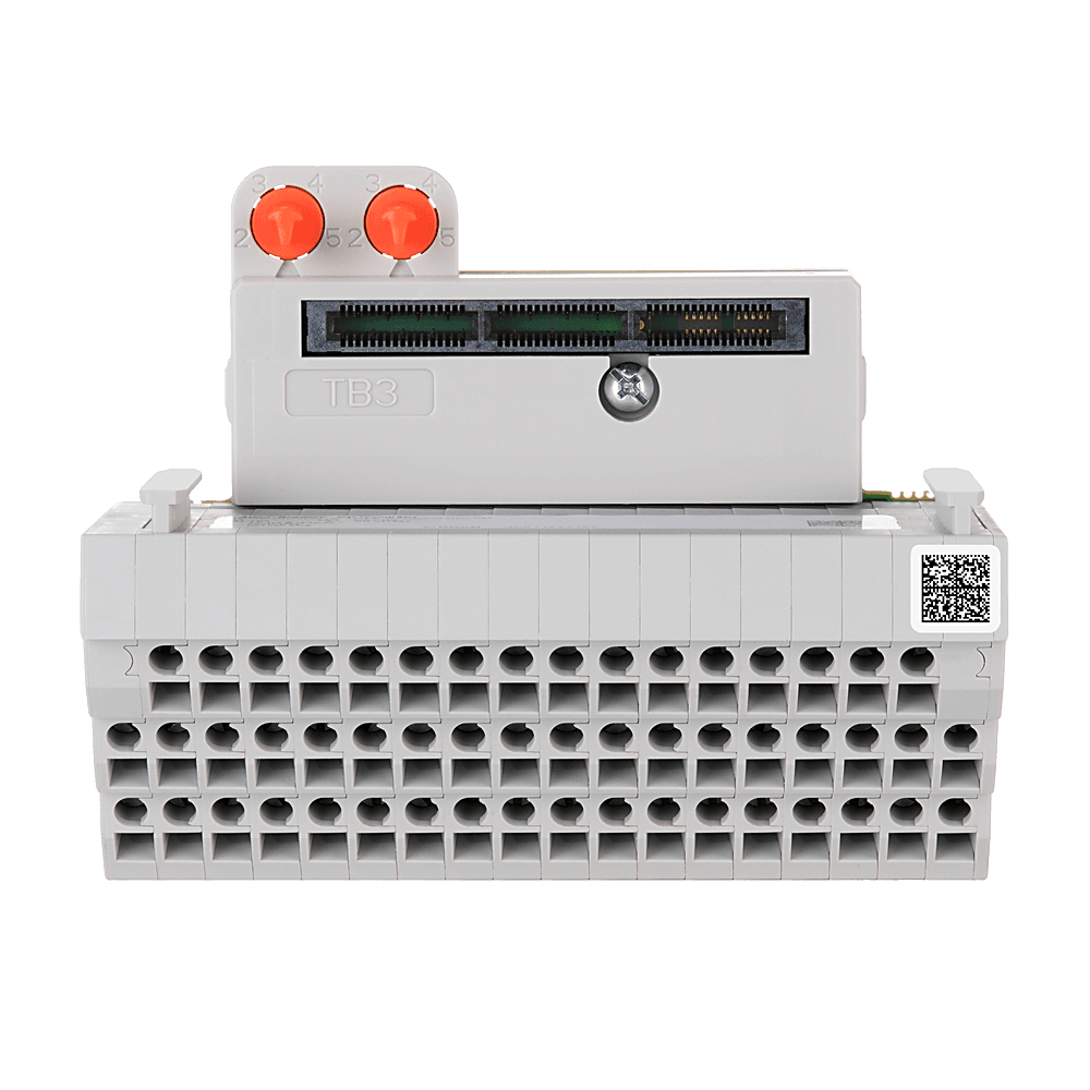 5094-RTB3 | removable terminal block; termination technology: Screw clamp; input/output rating, maximum: 2 A @ 32 V DC; sensor/actuator power, maximum: 10 A @ 18…32 V DC, product image 1